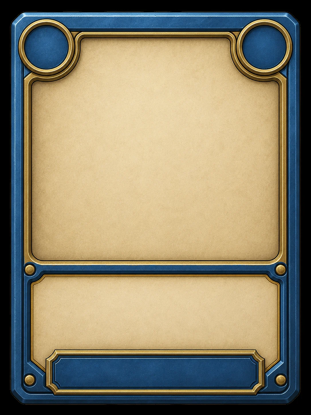 Masters Forge card frame concept