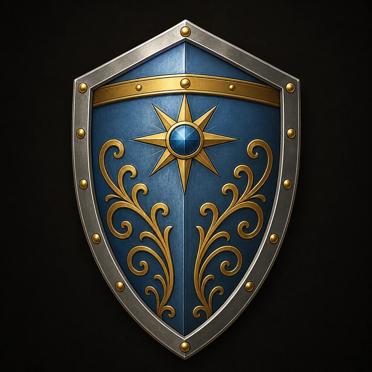 Masters Forge ornate shield item concept